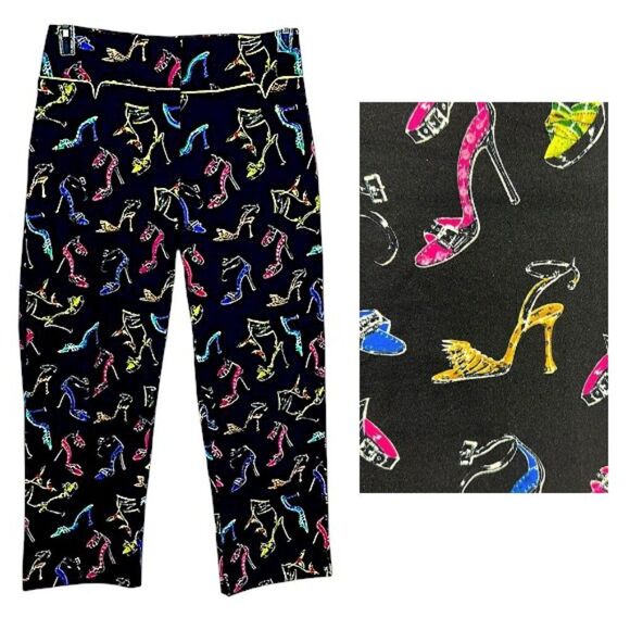 Vanity Cropped Pants MP Stretch Black - Picture 1 of 12